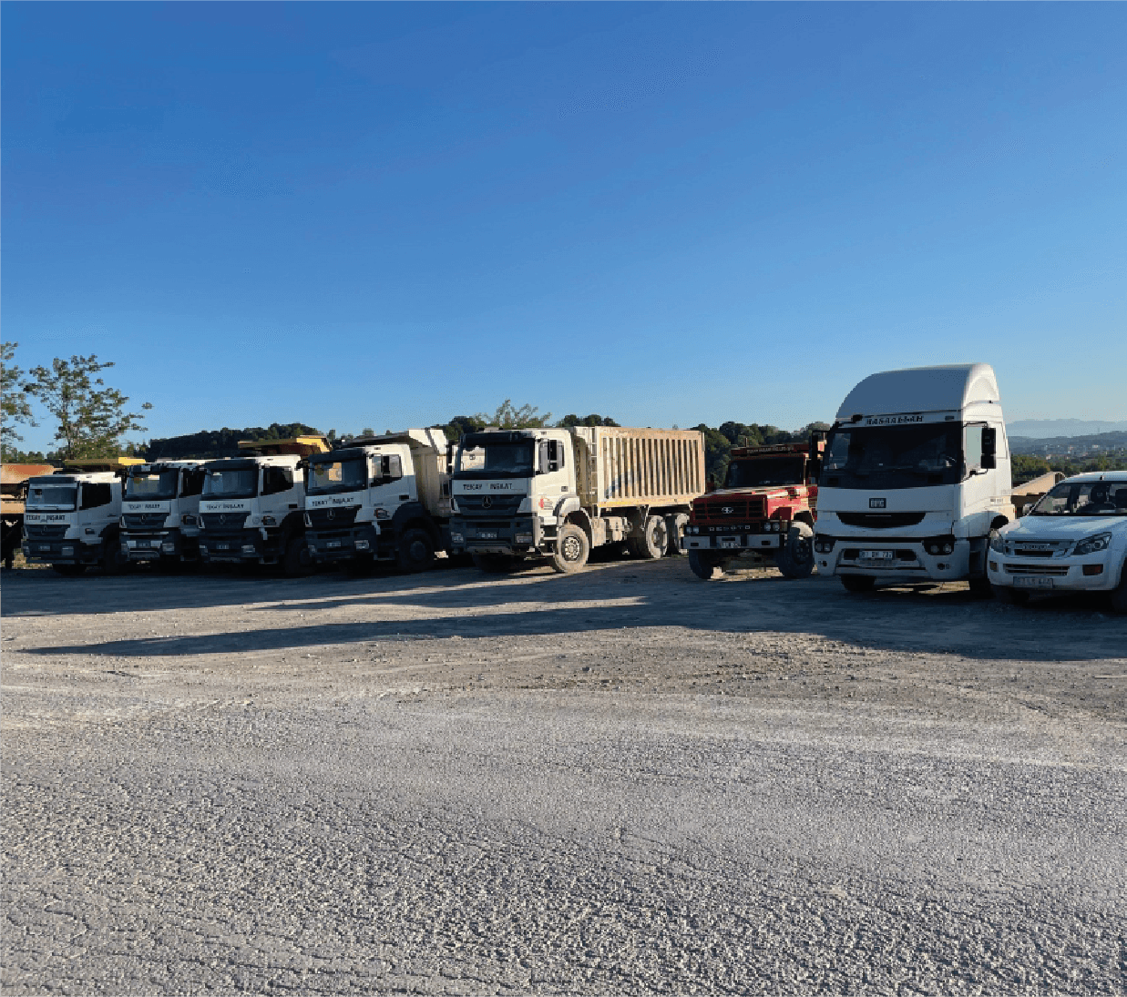Tekay İnşaat araç ve makina parkuru 4