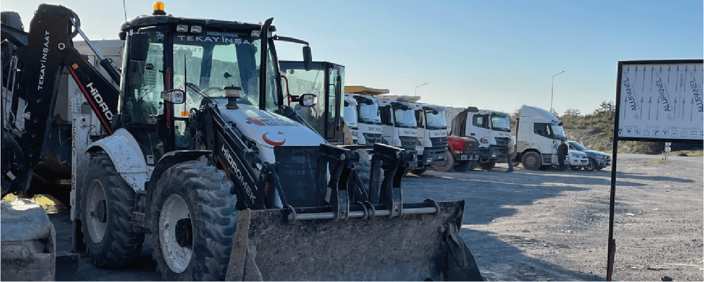 Tekay İnşaat araç ve makina parkuru 6