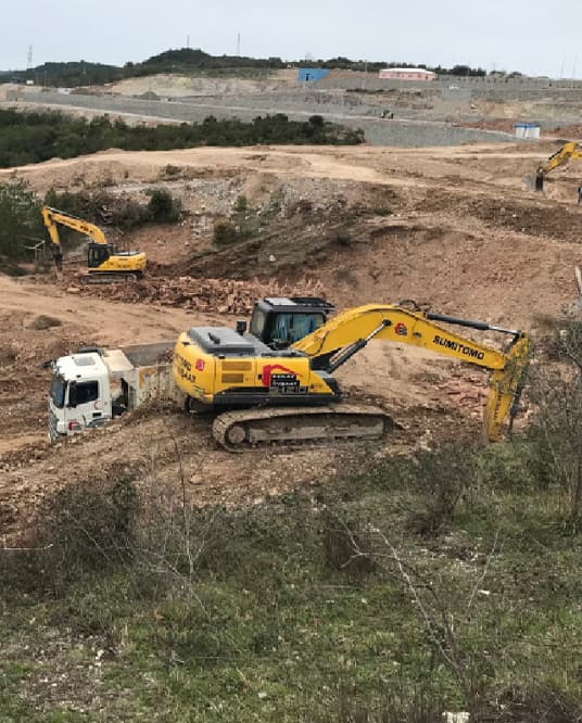 Tekay İnşaat proje alanı